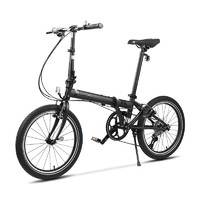 DAHON 大行 P8 折叠自行车 KBC083 黑色 20英寸 8速