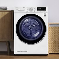 LG 乐金 RH10V9AV4W 热泵式烘干机 10kg 奢华白