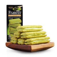 Franzzi 法丽兹 夹心曲奇饼干 抹茶慕斯巧克力味 115g