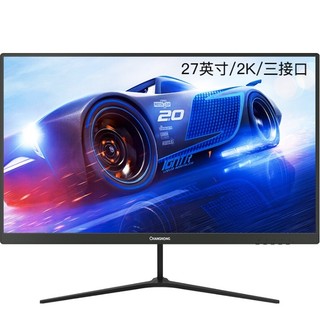 CHANGHONG 长虹 27P600Q 27英寸 IPS 显示器（2560×1440、60Hz、120%sRGB）