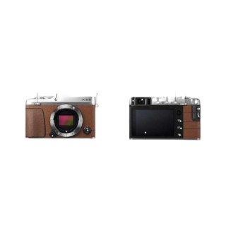 FUJIFILM 富士 X-E3 APS-C画幅 微单相机 棕色 XF 23mm F2.0 R WR 定焦镜头 单头套机