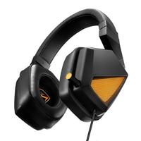 MACHENIKE 机械师 H550听风者 枪神版 耳罩式头戴式有线耳机 黑色 USB口