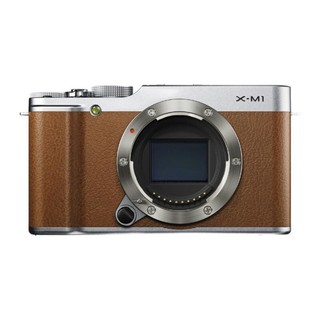 FUJIFILM 富士 X-M1 APS-C画幅 微单相机 棕色 单机身