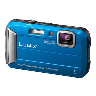 Panasonic 松下 TS30 2.7英寸数码相机 （4.5-18mm、F3.9) 蓝色