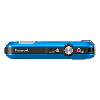 Panasonic 松下 TS30 2.7英寸数码相机 （4.5-18mm、F3.9) 蓝色