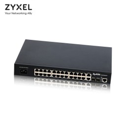 ZYXEL合勤 ES2700-26T+ 24口百兆+2口千兆二层网管交换机