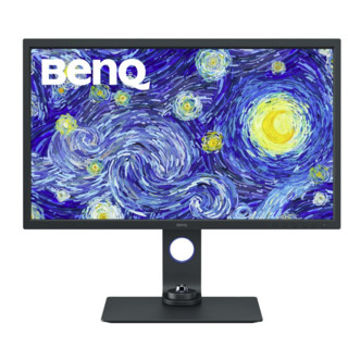 BenQ 明基 SW321C 32英寸 IPS 显示器 (3840×2160、60Hz、100%sRGB、HDR10、Type-C 60W)