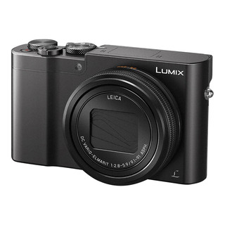 Panasonic 松下 ZS110 1英寸数码相机（9.1-91mm、F2.8）黑色