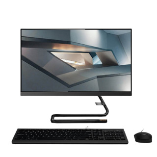 Lenovo 联想 AIO 520C 23.8英寸 商用一体机 黑色（酷睿i7-10710U、R530、16GB、512GB SSD+1TB HDD、1920x1080）