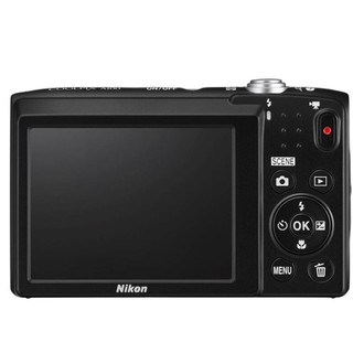 Nikon 尼康 Coolpix A100 2.7英寸数码相机 (23mm F3.2) 黑色