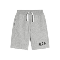 Gap 盖璞 男童LOGO法式圈织软卫裤741534 2021夏季新款洋气童装运动短裤