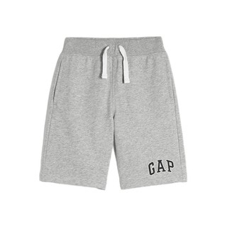 Gap 盖璞 741534 男童运动短裤 浅灰色 150cm