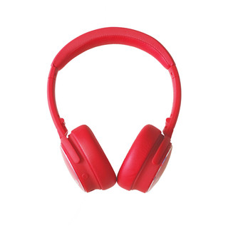 LASMEX 勒姆森 HB-69 耳罩式头戴式降噪蓝牙耳机 活力红