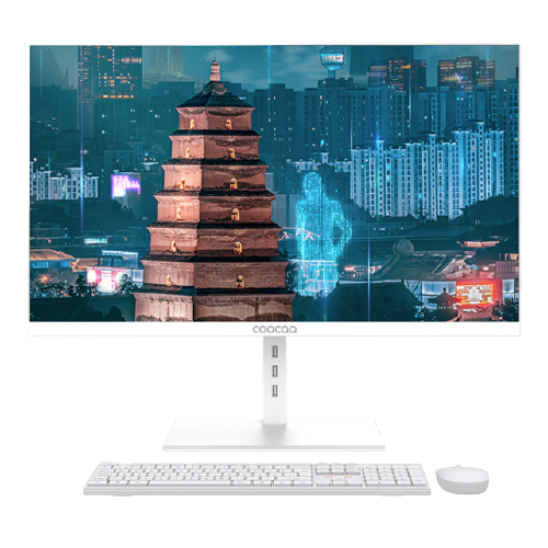 coocaa 酷开 酷享 C3 23.8英寸 一体机 白色（赛扬J4125、核芯显卡、8GB、256GB SSD、1920X1080、IPS）