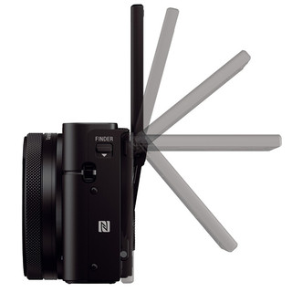 SONY 索尼 DSC-RX100 M4 1英寸数码相机 （8.8-25.7mm、F1.8) 黑色