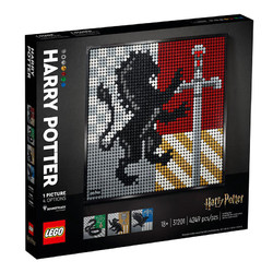 LEGO 乐高 Art 艺术生活系列 31201 哈利波特霍格沃兹院徽