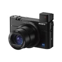 SONY 索尼 DSC-RX100M5A 1英寸数码相机 黑色（8.8-25.7mm、F1.8) Vlog视频拍摄套装