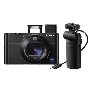 SONY 索尼 DSC-RX100M5A 1英寸数码相机 黑色（8.8-25.7mm、F1.8) Vlog视频拍摄套装