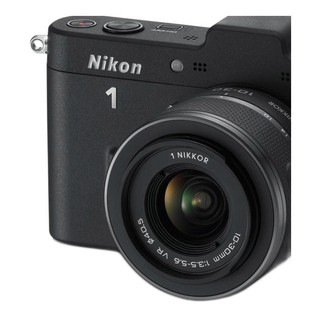 Nikon 尼康 V1 全画幅 微单相机 黑色 VR 10-30mm F3.5+VR 30-110mm F3.8 变焦镜头 双头套机