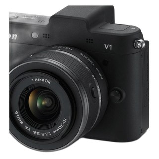 Nikon 尼康 V1 全画幅 微单相机 黑色 VR 10-30mm F3.5+VR 30-110mm F3.8 变焦镜头 双头套机