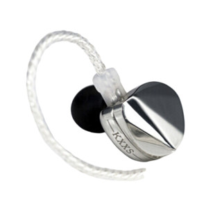 Moondrop 水月雨 KXXS KPE 入耳式挂耳式动圈有线耳机 银色 3.5mm