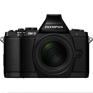 OLYMPUS 奥林巴斯 OM-D E-M5 M4/3画幅 微单相机 黑色 ED 12-50mm F3.5 EZ 广角变焦镜头 单头套机