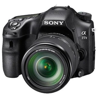 SONY 索尼 Alpha 77 II APS画幅 数码单反相机 黑色 DT 18-135mm F3.5 SAM 变焦镜头 单镜头套机