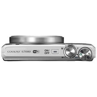 Nikon 尼康 Coolpix S7000 3英寸数码相机 (25mm F3.4) 银色