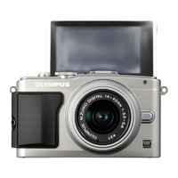 OLYMPUS 奥林巴斯 E-PL5 M4/3画幅 微单相机 银色 14-42mm F3.5 单头套机+内存卡 8GB
