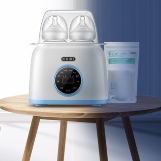 OIDIRE 奥帝尔 ODI-NNQ9 婴儿双奶瓶暖奶器 遥控款 蓝色
