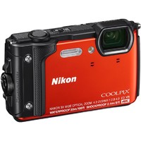 Nikon 尼康 Coolpix W300s 3英寸数码相机 (21.5mm F2.8) 橙色