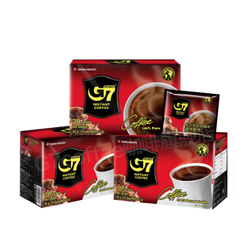 g 7 coffee 越南中原G7咖啡三合一原味速溶咖啡 30g*3盒