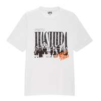 UNIQLO 优衣库 X 鬼灭之刃 男士圆领短袖T恤 436615 白色 S