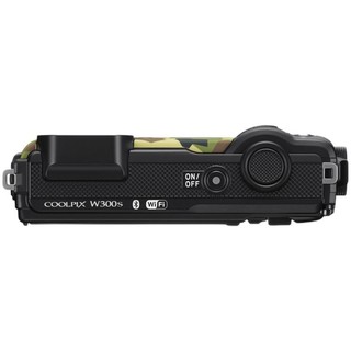 Nikon 尼康 Coolpix W300s 3英寸数码相机 (21.5mm F2.8) 迷彩色