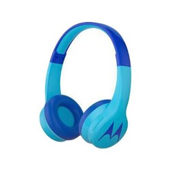 motorola 摩托罗拉 MOTOROLA 摩托罗拉 SQUADS 300 学生儿童专属款 耳罩式头戴式蓝牙耳机 蓝色