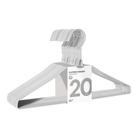 LATT LIV 生活无忧 加粗无痕衣架 40个 灰色