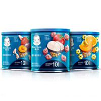 Gerber 嘉宝 星星泡芙 国产版 3口味 49g*3罐
