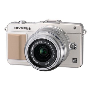 OLYMPUS 奥林巴斯 E-PM2 M3/4画幅 微单相机 白色 14-42mm F3.5 II R 变焦镜头 单头套机