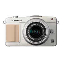OLYMPUS 奥林巴斯 E-PM2 M3/4画幅 微单相机 白色 14-42mm F3.5 II R 变焦镜头 单头套机