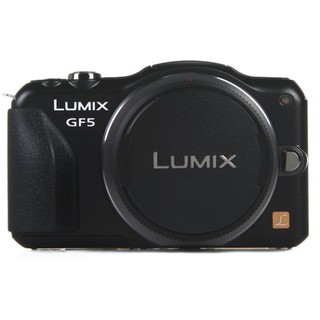 Panasonic 松下 LUMIX GF5 M4/3画幅 微单相机 黑色 G 14mm F2.5 ASPH 定焦镜头+G VARIO 14-42mm F2.5 ASPH 变焦镜头 双头套机