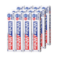 LION 狮王 WHITE&WHITE美白牙膏 150g*12