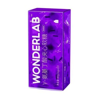 WONDERLAB γ-氨基丁酸夹心软糖 20粒*3盒