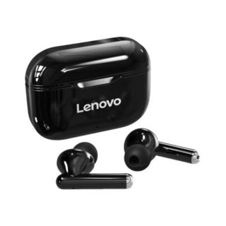 Lenovo 联想 LP1 旗舰版 入耳式真无线降噪蓝牙耳机 经典黑