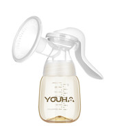 YOUHA 优合 YH-6004 单边手动吸奶器 PPSU奶瓶款