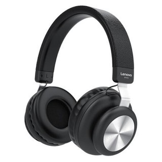Lenovo 联想 BT410 耳罩式头戴式蓝牙耳机 黑色