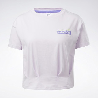 Reebok 锐步02351 女子短袖T恤HA5599_淡紫色A/M【报价价格评测怎么样】 -什么值得买