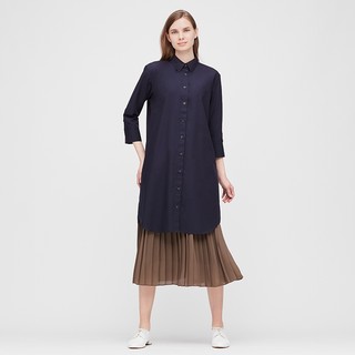 UNIQLO 优衣库 女士衬衫连衣裙 432292