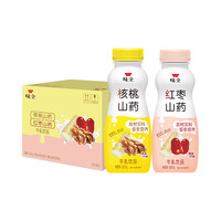 康师傅营养牛奶PET300ml*6入混合装 新品 核桃山药红枣山药混合装 营养健康 牛奶饮品