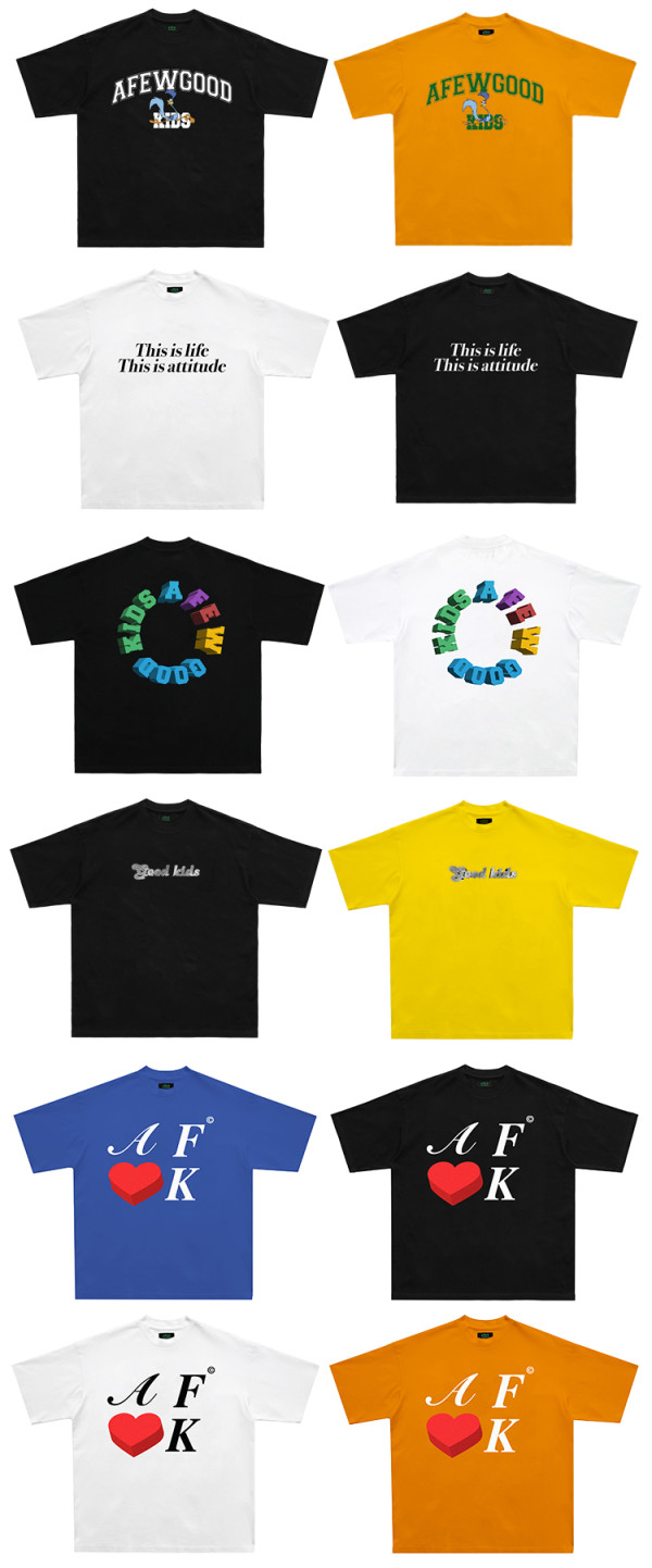 afewgoodkids限量t恤福袋