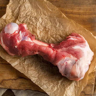 新鲜冷冻猪前腿骨 带骨髓 猪筒子骨 猪腿骨猪大骨 熬汤煲汤食材 500g（整根）